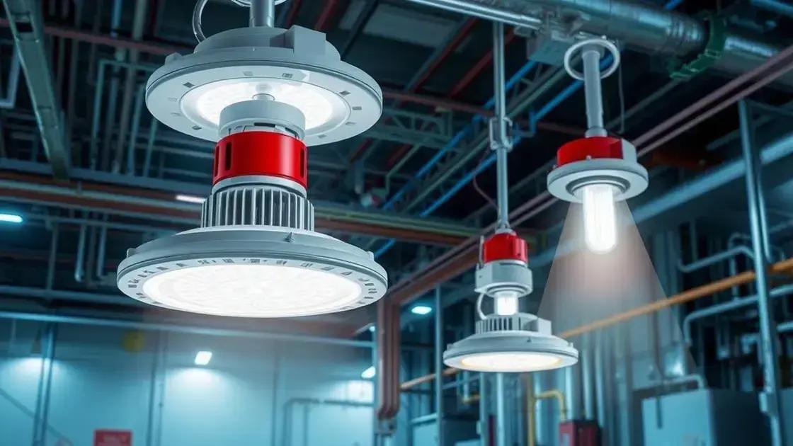 O que são luminárias à prova de explosão?
